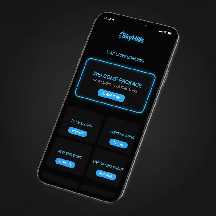 SkyHills Casino Bonus